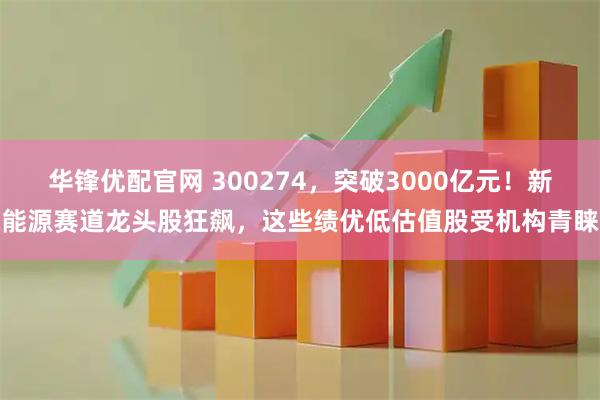华锋优配官网 300274，突破3000亿元！新能源赛道龙头股狂飙，这些绩优低估值股受机构青睐