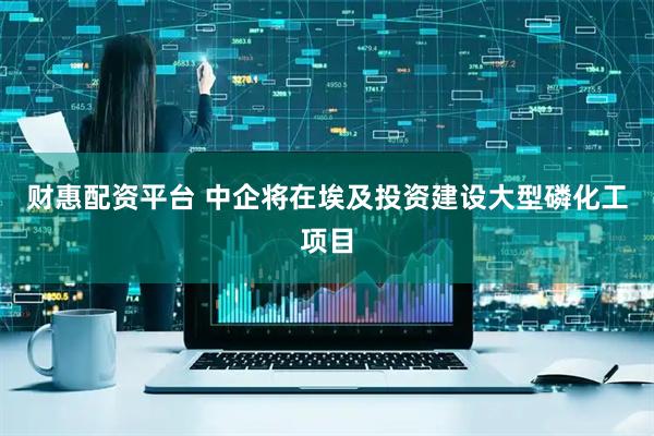 财惠配资平台 中企将在埃及投资建设大型磷化工项目