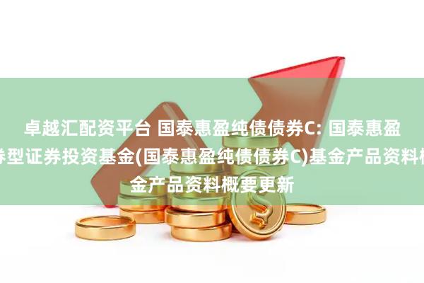 卓越汇配资平台 国泰惠盈纯债债券C: 国泰惠盈纯债债券型证券投资基金(国泰惠盈纯债债券C)基金产品资料概要更新